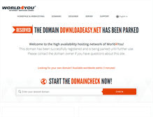 Tablet Screenshot of downloadeasy.net